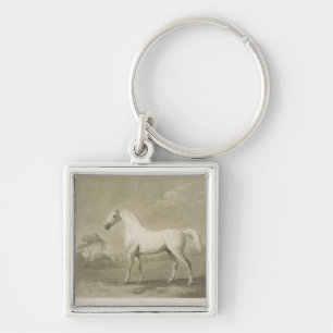 Mambrino, after George Stubbs, 1788 (mezzotint) Key Ring