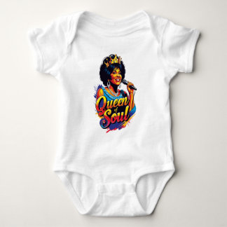 Mameluco Queen of Soul Baby Bodysuit