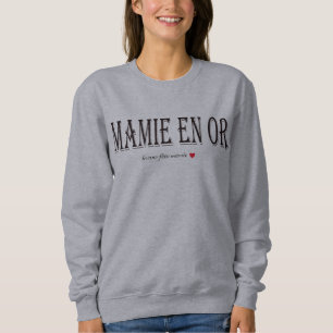MAMIE GOLD IDEE GIFT t-shirt/sweat Sweatshirt