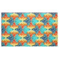 Mamluks Djinns Fire and Water Pattern