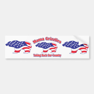 Mamma-Grizzlies Bumper Sticker