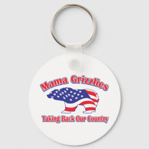 Mamma-Grizzlies Key Ring