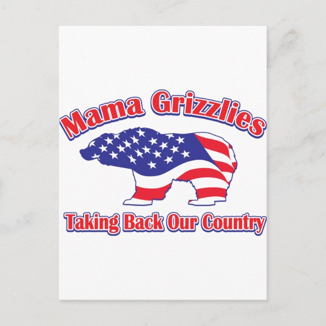 Mamma-Grizzlies Postcard (Front)