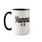 Mamma Italian Flag Mug - Mum