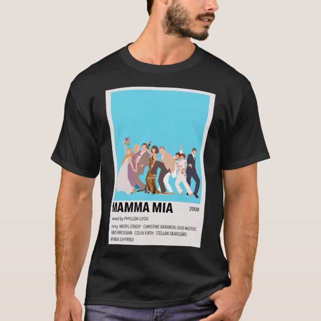 Mamma Mia Minimalist Poster Classic T-Shirt (Front)
