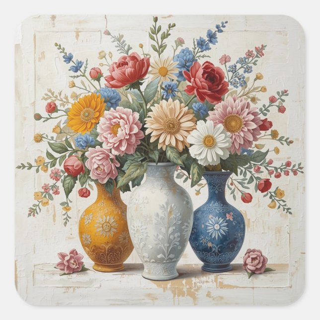 Mamma Mia! - Nonna Mia!  Square Sticker (Front)