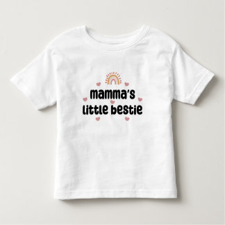 Mamma’s Little Bestie – for Mum & Baby Toddler T-Shirt