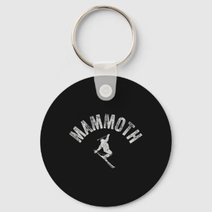 Mammoth Ca Ski Vintage Skiing California Cool Mamm Key Ring