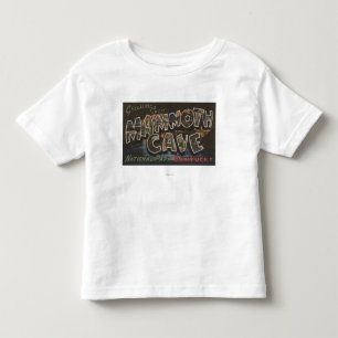 Mammoth Cave, Kentucky - Large Letter Scenes Toddler T-Shirt