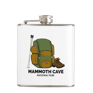 Mammoth Cave National Park Backpack Hip Flask