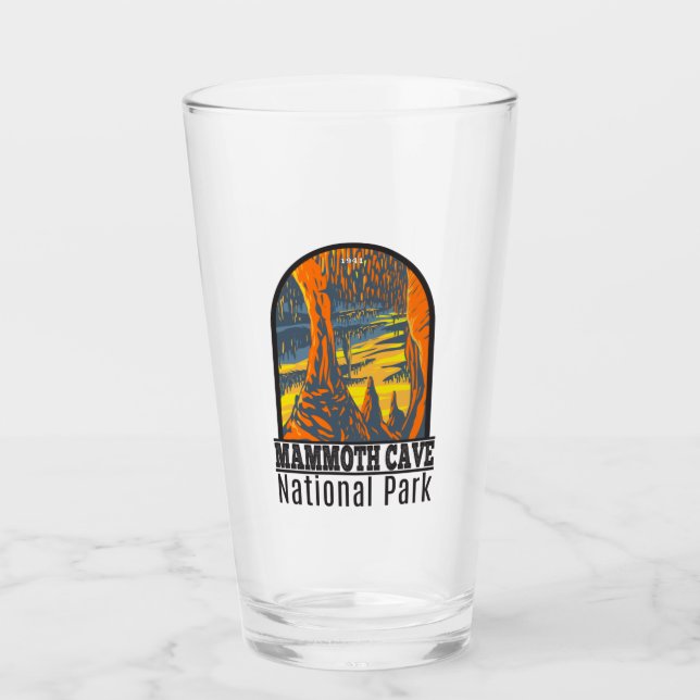 Mammoth Cave National Park Kentucky  Glass (Front)
