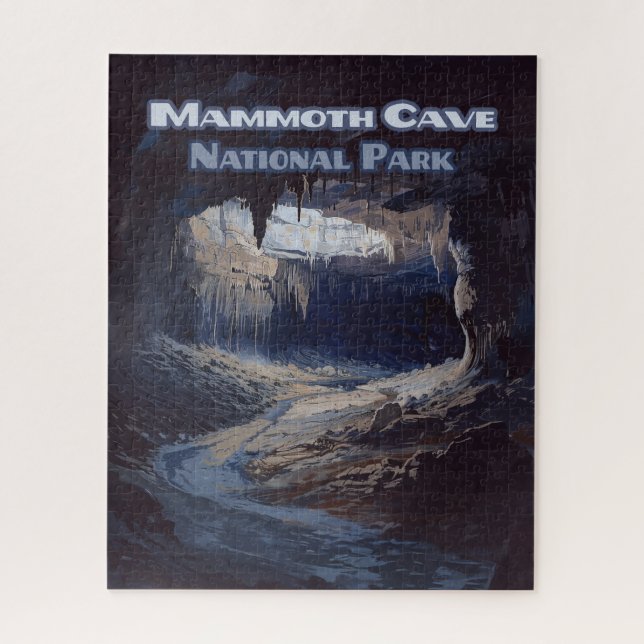 Mammoth Cave National Park Kentucky Jigsaw Puzzle (Vertical)