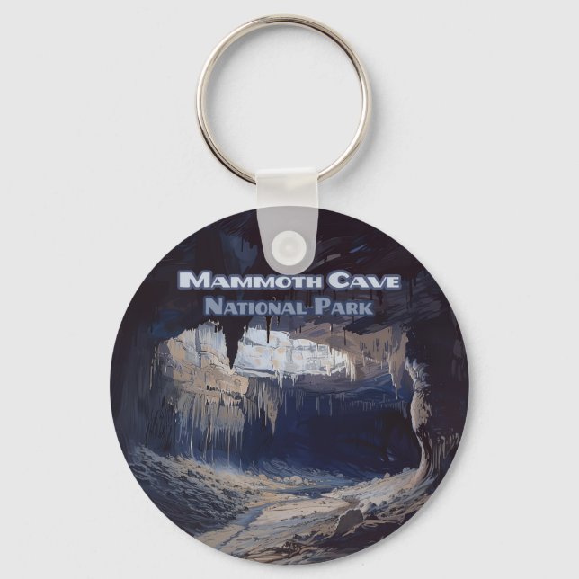 Mammoth Cave National Park Kentucky Key Ring (Front)
