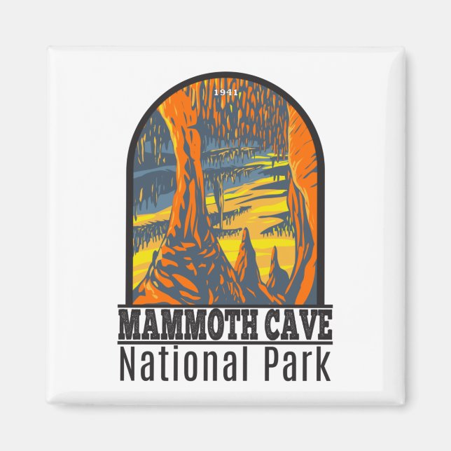 Mammoth Cave National Park Kentucky   Magnet (Front)