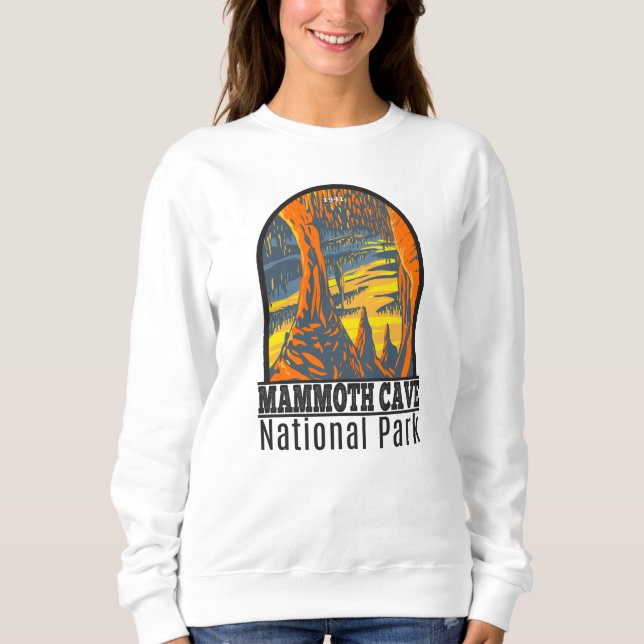 Mammoth Cave National Park Kentucky  Sweatshirt (Front)