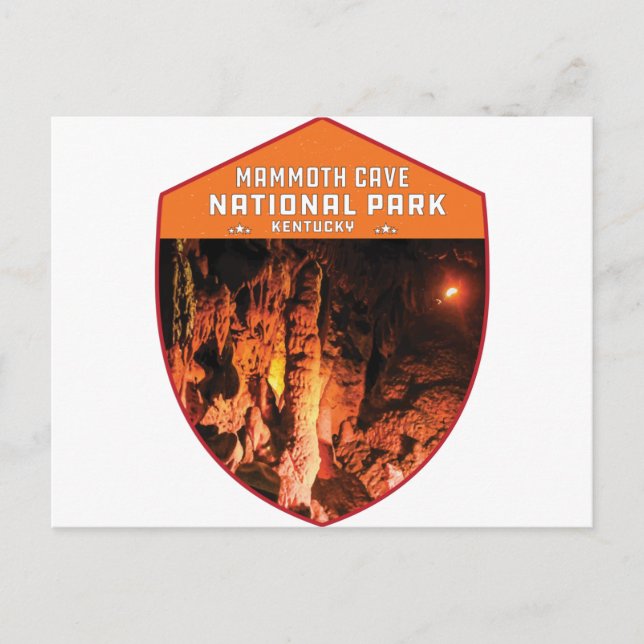 Mammoth Cave National Park Kentucky vintage retro Postcard (Front)