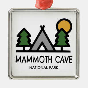 Mammoth Cave National Park Metal Tree Decoration