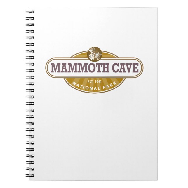Mammoth Cave National Park Notebook (Front)