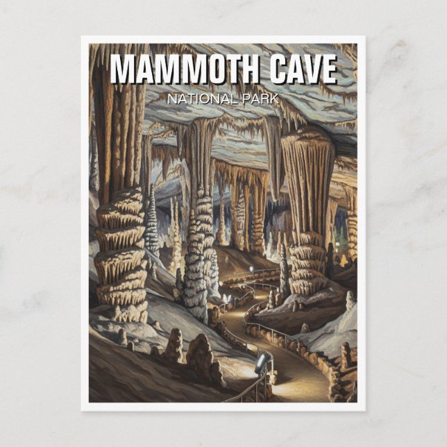 Mammoth Cave National Park Travel Postcard (Front)