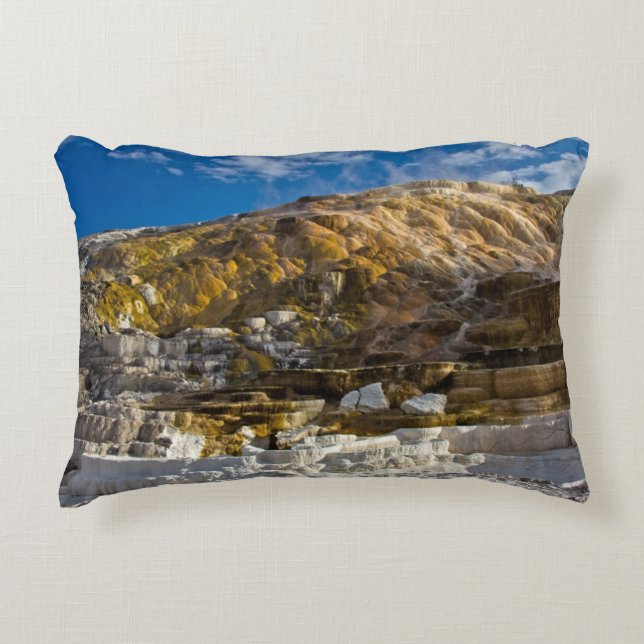 Mammoth Hot Spring Decorative Cushion (Front)