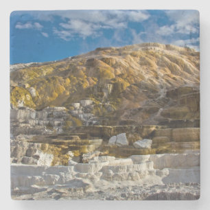 Mammoth Hot Spring Stone Coaster