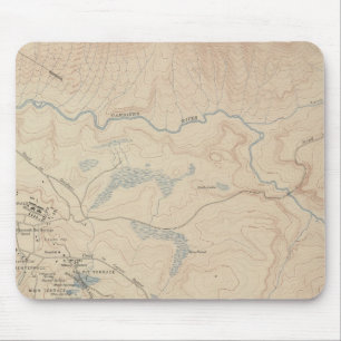 Mammoth Hot Springs and Vicinity 2 Mouse Pad