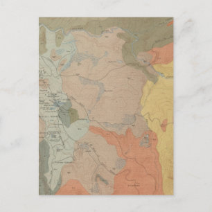 Mammoth Hot Springs and Vicinity Postcard