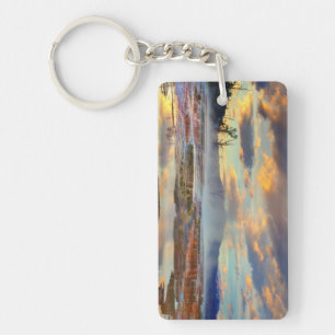 Mammoth Hot Springs Key Ring