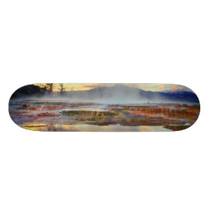 Mammoth Hot Springs Skateboard