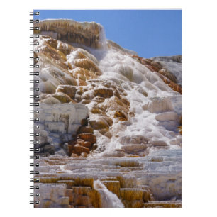 Mammoth Hot Springs Spiral Notebook