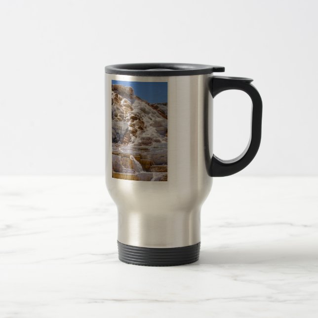 Mammoth Hot Springs Travel Mug (Right)