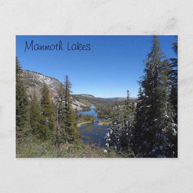Mammoth Lakes, CA Postcard (Front)