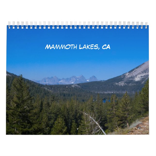 Mammoth Lakes Calendar (Cover)
