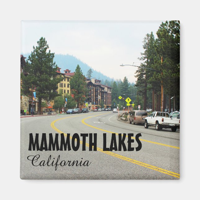 Mammoth Lakes California Magnet (Front)