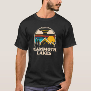 Mammoth Lakes California  Retro and Vintage Style T-Shirt