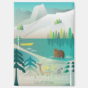 Mammoth Lakes Refrigerator Magnet