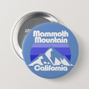 Mammoth Mountain California 7.5 Cm Round Badge