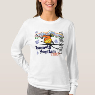 Mammoth Mountain California ski elevation hoodie T-Shirt