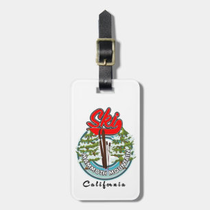 Mammoth Mountain California ski logo Luggage Tag