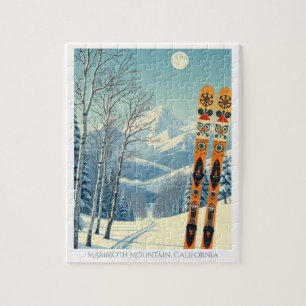 Mammoth Mountain California ski vacation  Jigsaw Puzzle