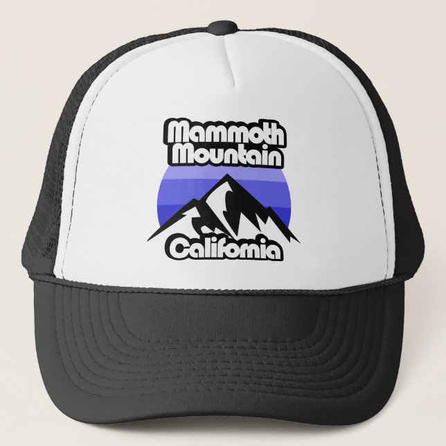 Mammoth Mountain California Trucker Hat (Front)