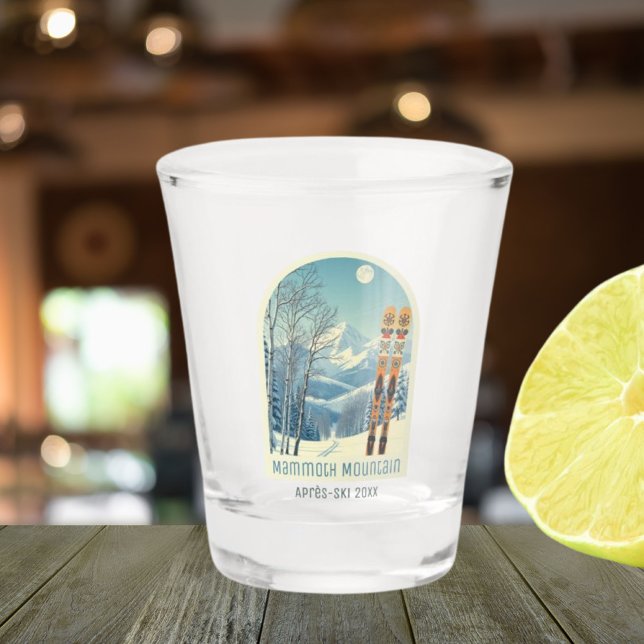Mammoth Mountain California vacation ski shotglass Shot Glass (Creator Uploaded)