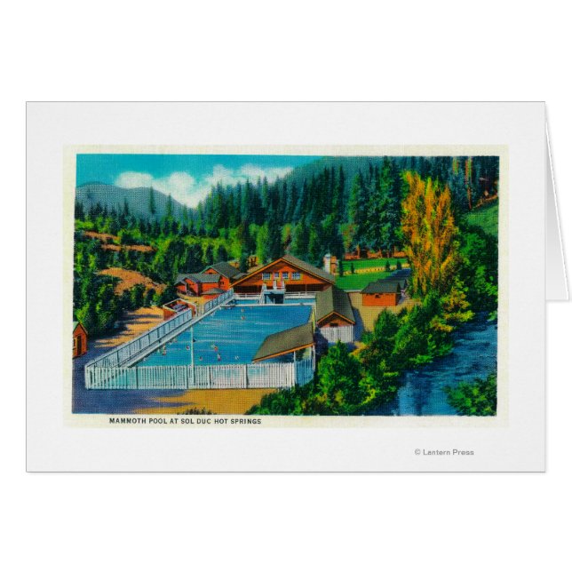 Mammoth Pool at Sol Duc Hot Springs (Front Horizontal)