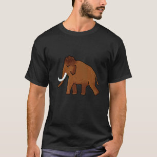 Mammoth Woolly Elephant Big Ice Museum Mammuthus M T-Shirt