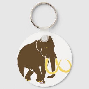 mammut mammoth ice age eiszeit steinzeit elephant key ring