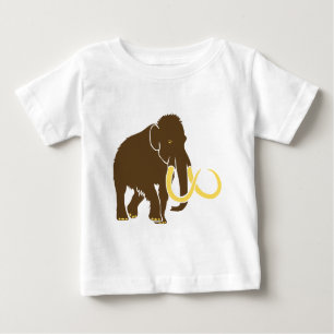Mammut mammoth ice age Ice Age Stone time elephant Baby T-Shirt