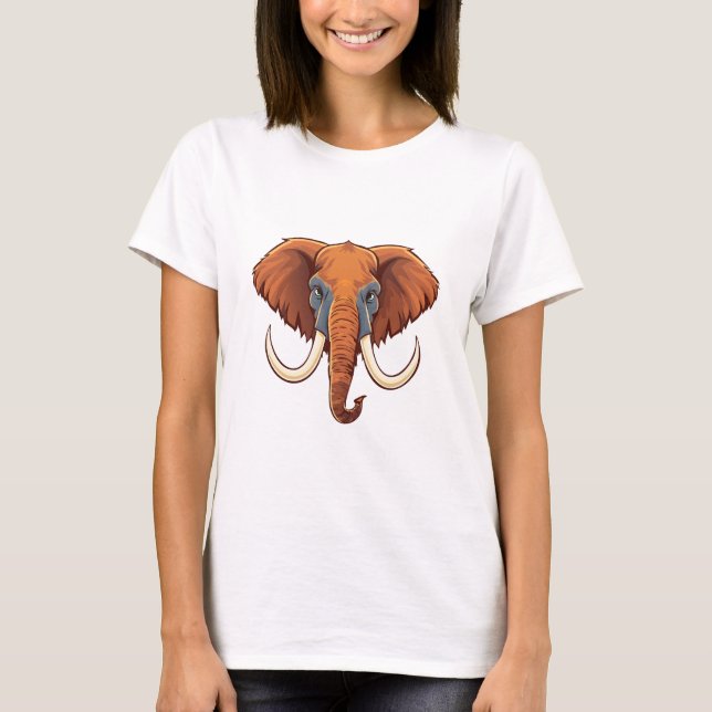 Mammuthus head T-Shirt (Front)
