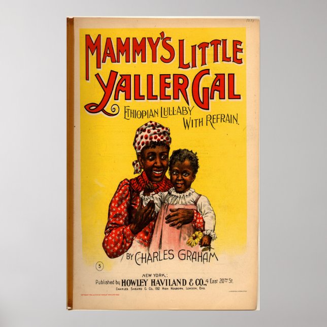Mammy's little yaller Gal Poster (Front)