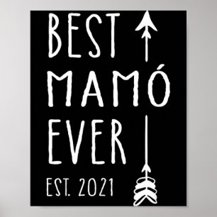 Mamo Ever Est 2021 New Irish Grandma Baby Announce Poster