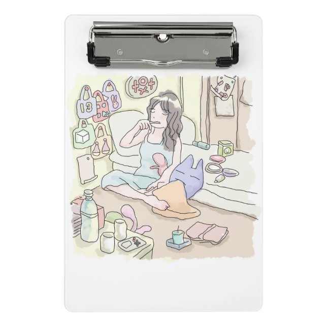 Mamuji Samu Mini Clipboard (Front)